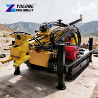 Mini-foreuse de carottage 70m avec moteur hydraulique pour le travail d'échantillonnage de sols et de roches