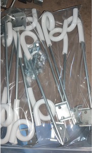 <span class=keywords><strong>Isolateur</strong></span> de poteau en bois <span class=keywords><strong>pour</strong></span> clôture électrique, type queue de cochon décalée - Product Image 4