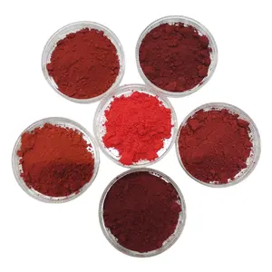 Ijzeroxide Van Industriële Kwaliteit Rood/Geel/Zwart/Groen/Blauw/Grijs/Oranje Ijzeroxide Pigment Anorganisch Pigment Oem Odm Fe2o3