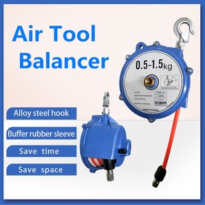 Balanceur de tuyau d'air de 0,5 <span class=keywords><strong>à</strong></span> 1,5 kg, vente d'usine, balanceur <span class=keywords><strong>à</strong></span> ressort gravitaire, balanceur pneumatique pour le levage, assemblage en atelier, palan - Product Image 4