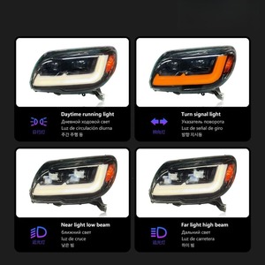 HETOP pour phares <span class=keywords><strong>4Runner</strong></span> 2006-2009, mise <span class=keywords><strong>à</strong></span> niveau LED, feux de jour DRL, lentille de signalisation, Plug and Play, lampes avant modifiées pour <span class=keywords><strong>Toyota</strong></span> - Product Image 3