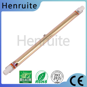 ตัวสะท้อนแสงสีทอง2000W โคมไฟความร้อนอินฟราเรด355มม. โคมไฟฮาโลเจน <span class=keywords><strong>IR</strong></span> SK15 - Product Image 5