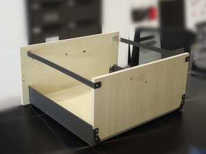 Cassetto in Acciaio Personalizzato KINGSTAR Q235 con <span class=keywords><strong>Chiusura</strong></span> Ammortizzata e Pannelli Laterali 3D, Sistema di Cassetti OEM per Bagno di Appartamenti - Product Image 6