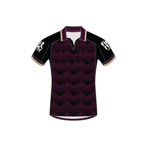 Brisbane Bronco Jersey Custom Silk Screen Printed Logo Anti-Bacterial 100% Polyester Quick Dry Short Sleeve for Style for Super - Product Image 3