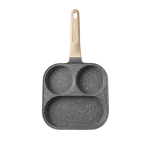 Sartén E-Top de aluminio antiadherente estilo granito para huevos, omeletes, 3 tazas, para hacer hamburguesas, huevos fritos, panqueques y cerdo - Product Image 1