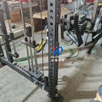 Máquina Smith Tres en Uno YG Fitness YG-A006, Máquina Multifuncional de Poleas Cruzadas para Uso Comercial, Pila de Pesas de 60 kg