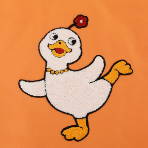 Asciugamano ricamato animale a righe in graziosa casa per il tempo libero piegato cuscino 100% cotone per alberghi - Product Image 6