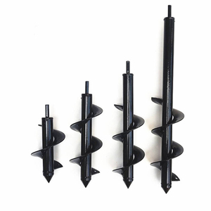 Broca de tierra al por mayor de fábrica <span class=keywords><strong>para</strong></span> plantar diámetro de jardín, sembradora de tierra, barrena de plantación, broca excavadora de agujeros en espiral - Product Image 3
