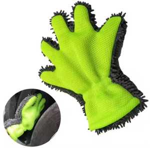 Serviette de <span class=keywords><strong>lavage</strong></span> à cinq doigts ultra-résistante pour une portée de nettoyage illimitée, protection des mains pour l'entretien automobile et le nettoyage de toute la maison - Product Image 5