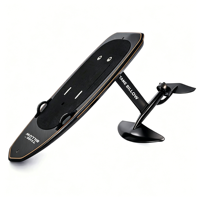 Vente flash : Planche de surf électrique en fibre de carbone 8KW, vitesse maximale de 45 km/h, autonomie de 120 minutes, hydrofoil électrique pour sports nautiques en mer et en lac