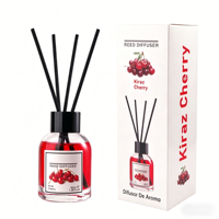 Diffuseur d'ambiance sans flamme en rotin, parfum fruité de luxe, avec parfum stable, pour la maison, les toilettes, le hall, ornement artistique