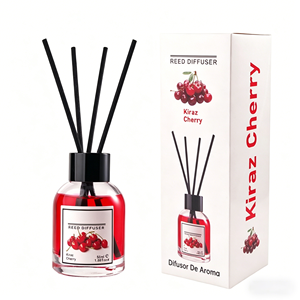 Luxuriöser Fruchtduft Feuerloser Rattan-Aromatherapie-Lufterfrischer mit Stabilem Duft für Haushalt, Toilette, Lobby, Kunstobjekt - Product Image 1
