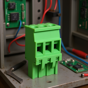 Female Connector Screw <b>Terminal</b> 3P Screw Connection For Electrical Wiring - Product Image 3