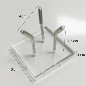 Металлическая витрина с акриловым основанием, декоративная подставка для дисплея, металлическая подставка для дисплея, минеральные геоды, рок - Product Image 5