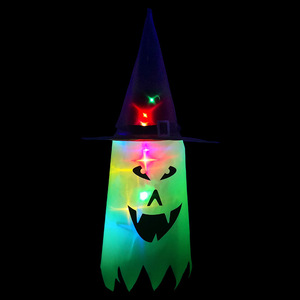 <strong>Halloween</strong> Decorations <strong>Led</strong> <strong>Lights</strong> Witch Hat Outdoor Hanging Glowing <strong>String</strong> <strong>Lights</strong> <strong>Led</strong> Ghost Glowing Hat - Product Image 5
