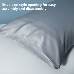 Funda de almohada de seda de hielo directa de fábrica, fundas de cojín, fundas de almohada de personalización de soporte - Product Image 3