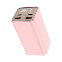 Penjualan terlaris produk baru Laptop 20000mAh bahan logam Power Bank 65W 100W pengisian cepat PD pengisi daya Cepat Powerbank