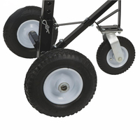 Chariot de remorque AMBITION avec pneus pneumatiques de 12 pouces Capacité maximale
