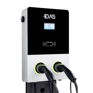 상업용 DC 고속 EV 충전기 IP67 방수 11kw 22kw 레벨 2 OEM ODM 월 박스 Ev CAR 충전