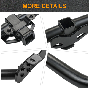 <span class=keywords><strong>Enganche</strong></span> <span class=keywords><strong>de</strong></span> Remolque Reforzado con Acero Directo <span class=keywords><strong>de</strong></span> Fábrica; Reemplazo para la Barra <span class=keywords><strong>de</strong></span> Remolque Trasera Original; Compatible con Toyota Sienna 2004-2020 - Product Image 5