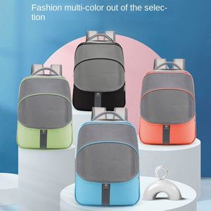 <b>Cat</b> <b>Backpack</b> with Zipper Closure Portable Durable Breathable Mesh Oxford Cloth - Product Image 3