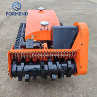 Cortadora de Césped Robótica con Control Remoto, Tipo Cadena, Inalámbrica, Tractor de Carretilla, Industrial, Directo de Fábrica