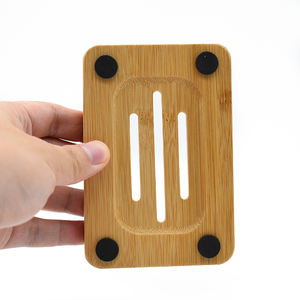 <span class=keywords><strong>Portasapone</strong></span> in Legno Massello di Alta Qualità, Durevole, Senza Foratura, Drenante, per Bagno - Product Image 6