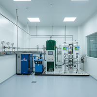 Générateur d'oxygène médical PSA haute pureté 93% avec contrôle PLC 220V/380V, économie d'énergie pour usage hospitalier