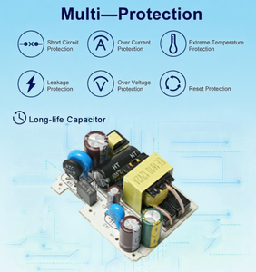 Bộ chuyển đổi myixi AC/DC <span class=keywords><strong>9V</strong></span> 12V 17V 20V 24V 48V 1A 2A 3500ma 20W 65W <span class=keywords><strong>72W</strong></span> 100-240V 230V 50Hz chúng tôi cắm 110V đến 3V - Product Image 5