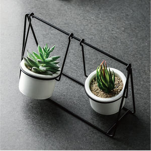 Support en métal pour Vase de plantes, décoration de maison élégant, 1 pièce - Product Image 2