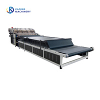 Flûte à papier plastifiant la machine semi-automatique de plastifieuse pour la boîte de carton de carton