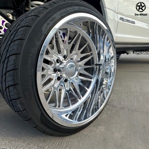 DW Forged Alloy <strong>Wheel</strong> 20-26Inch <strong>Chrome</strong> Polished Deep Lip Wide <strong>Wheels</strong> For Truck Ford Ford F-series Silverado1500 2500 3500 Ram - Product Image 4