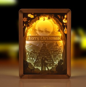 Bán Buôn Trang Trí Nội Thất Khung Ảnh Plexiglass LED Bóng Hộp Khung - Product Image 4