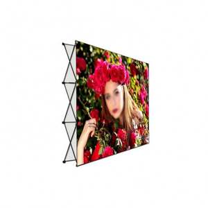 Precio de Fábrica, Alta Calidad, Resistente, Promocional, Personalizado, Banner de Fondo Retráctil de Aluminio para Exposiciones - Product Image 1