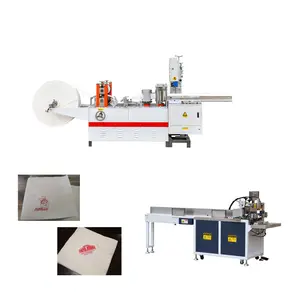 Good Quality Automatic napkin cutting machine W/ Electric Counting System