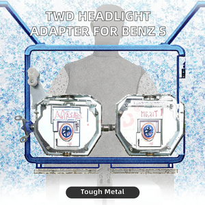 Adaptador de Proyector para Faros Delanteros de Acero TWD, Soporte de Marco de Transición para <span class=keywords><strong>Mercedes</strong></span> <span class=keywords><strong>Clase</strong></span> C y S, Benz - Product Image 3