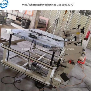 Tự động mùa xuân miếng bọt biển Máy may Nệm Băng cạnh may Making <span class=keywords><strong>Machine</strong></span> cần bán - Product Image 6