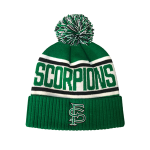 Prezzo di fabbrica verde a coste con Logo ricamato alla moda 100% cappello in cotone berretto invernale personalizzabile berretto con Pom - Product Image 2