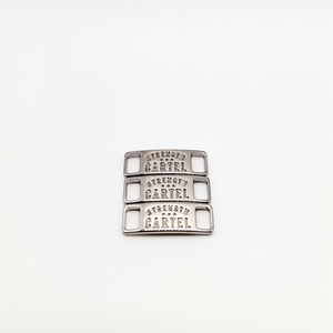 Lovebay — serrure en dentelle de couleur argent, baskets avec Logo personnalisé à graver - Product Image 1