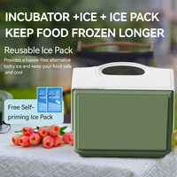 Nouveau design 14L glacière boîte de refroidissement de boisson isolée étanche Camping Igloo refroidisseur