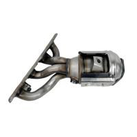 Collecteur d'échappement à haut débit pour Hyundai Accent Veloster 2012-2017 Kia Soul Rio 1.6L G4FD 28510-2B485 Ajustement direct SANS ERREUR CEL