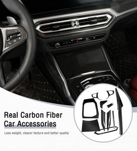 Sunmax-Kit de panneau de <span class=keywords><strong>console</strong></span> <span class=keywords><strong>centrale</strong></span> en fibre de carbone pour <span class=keywords><strong>BMW</strong></span> Série 3 G20 100% + RHD, 2019 - Product Image 5