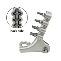 Accessoires électriques en alliage d'aluminium, pince de tension NLL-2 NLL-3 NLL-4
