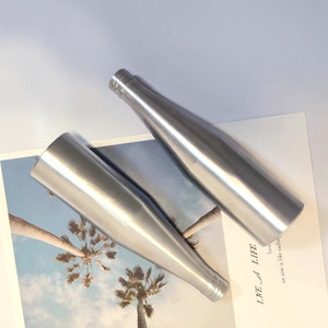 Bouteilles vides pour additifs <span class=keywords><strong>d</strong></span>'huile moteur à <span class=keywords><strong>essence</strong></span>, avec filetage oblique, en aluminium, à col long, pour nettoyant de carburant – Approvisionnement direct usine - Product Image 2