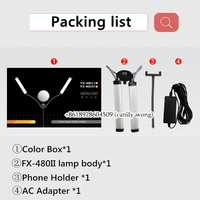 Travor — éclairage led annulaire à Double bras pour studio de photographie, lumière pour maquillage, diffusion en direct, nouveauté