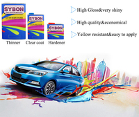 Vernis de finition automobile professionnel 2K à séchage rapide HS/MS pour peinture automobile