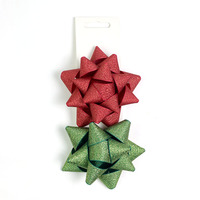 Lazos de Estrella de Lude Factory para Decoración Navideña, Venta al por Mayor, Personalizados, Paquete de Regalo con Cintas y Lazos en Colores Surtidos