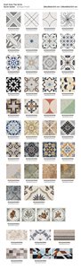 Wholesale Tile Floor Ceramic Glazed Gold <strong>Border</strong> Tiles Background <strong>Wall</strong> or Tiles Ceramic Porcelain Floor - Product Image 2