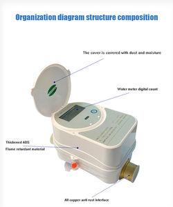 <span class=keywords><strong>Zigbee</strong></span> Tuya pengukur aliran air katup Digital, rumah pintar nirkabel Dn15 Dn20 Remote membaca ultrasonik IoT Tuya - Product Image 3