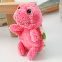 JAMELIN 8cm Peluche Tortue Mignonne aux Grandes Yeux, Porte-clés Tortue en Peluche, Poupée en Coton Doux, Porte-clés en Peluche Kawaii, Breloque de Sac Jouet